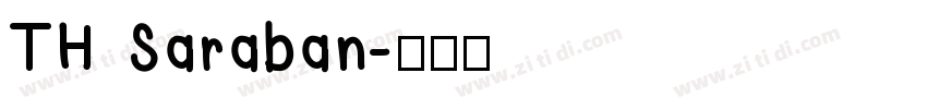 TH Saraban字体转换